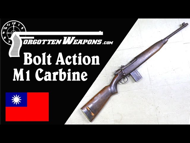 You Can Copy Anything: Chinese Bolt Action M1 Carbine