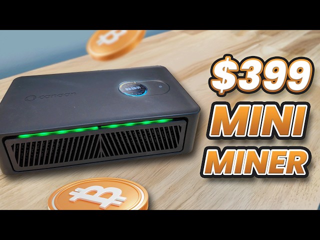 A $399 Mini Bitcoin Miner?! How To Mine BTC Profitably CHEAP!