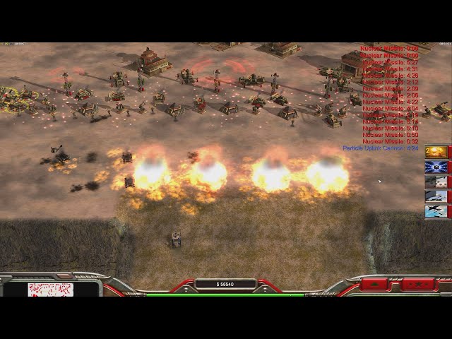 CHINA BOSS - Command & Conquer Generals Zero Hour - 1 vs 5 HARD Gameplay