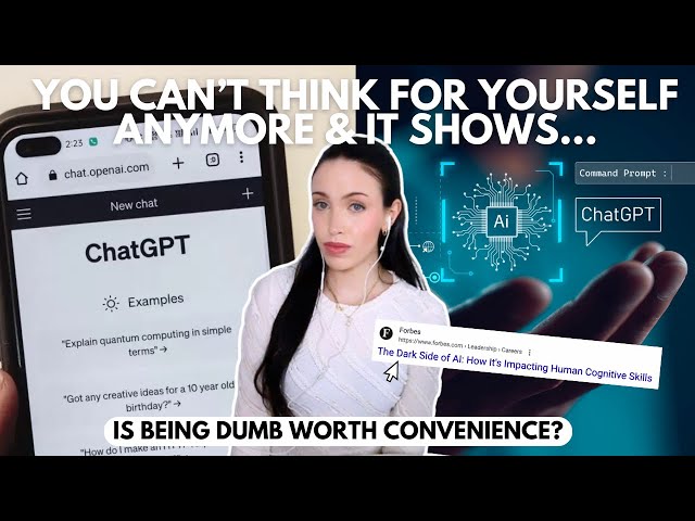 using ChatGPT everyday is making you dumb *harsh truth*