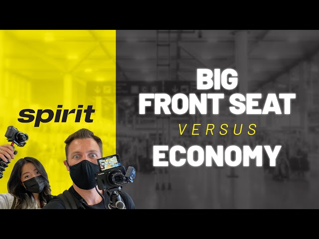 IS SPIRIT REALLY AMERICA’S WORST AIRLINE? Economy vs Big Front Seat Showdown