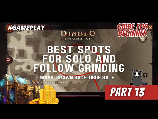 (Part 13) Best and New Spots for SOLO FARMING OR FOLLOW FARMING in Diablo Immortal