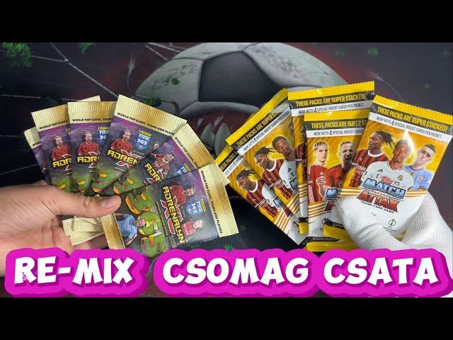 Re-Mix Csomagok Csatája / Fifa 365 2025 VS Match Attax 24/25 Opening