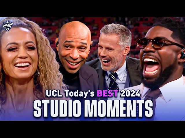 The BEST UCL Today moments of 2024 | Kate Scott, Thierry Henry, Micah Richards & Jamie Carragher