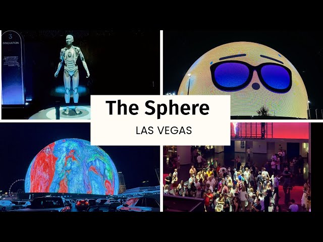 Experience The Sphere in Las Vegas! Postcard From Earth show Will Leave You Speechless! 🌍🎥