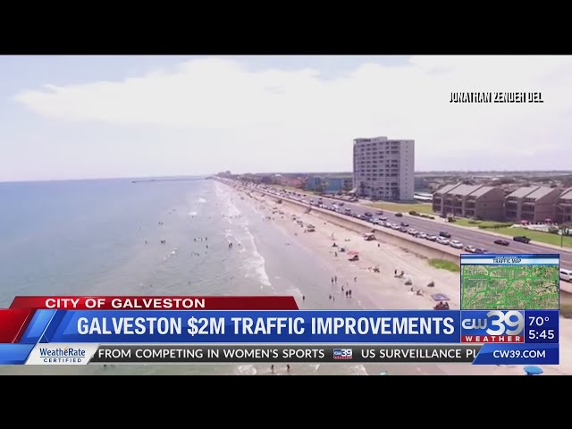 City of Galveston making $2M improvement to traffic system along Seawall, more