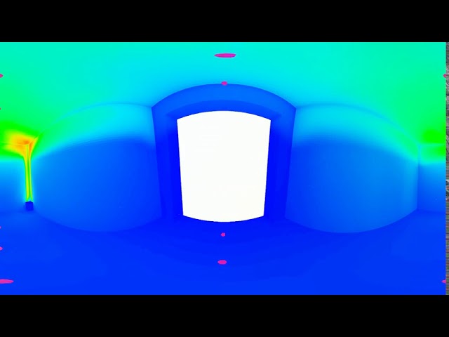 Simtec flame spread simulation, wall temperature youtube