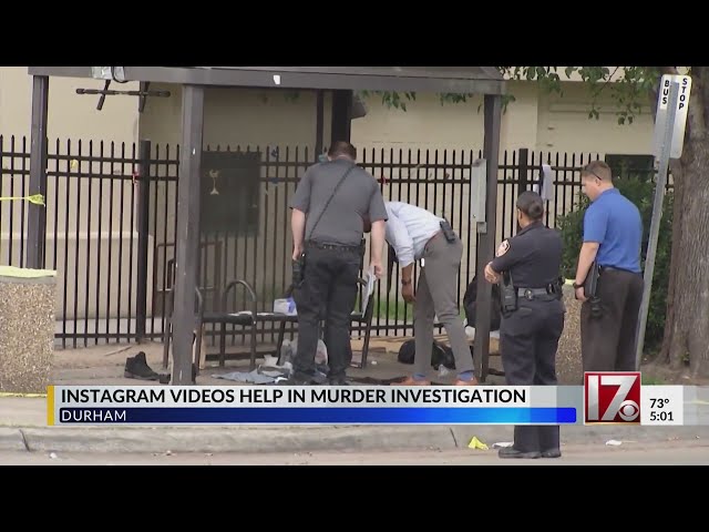 Instagram videos help in Durham bus stop murder investigation