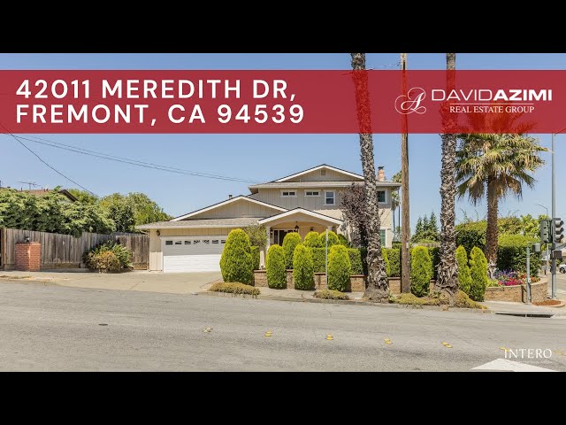 SOLD! 42011 Meredith Dr, Fremont, CA 94539 | David Azimi Group