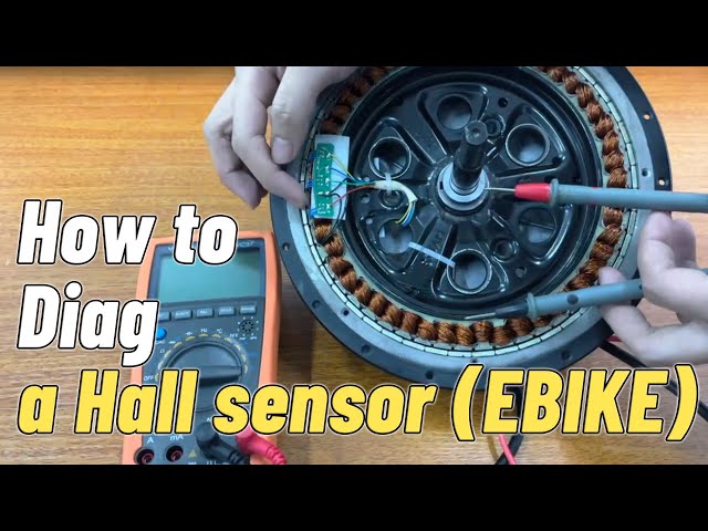 How to Diagnose a Hall sensor in a Brushless hub motor | Step by Step instructions