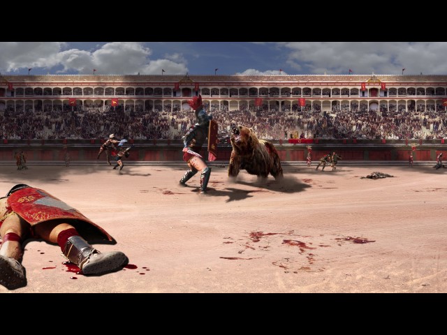 360 Concept Art : Gladiator by: Nick Hiatt