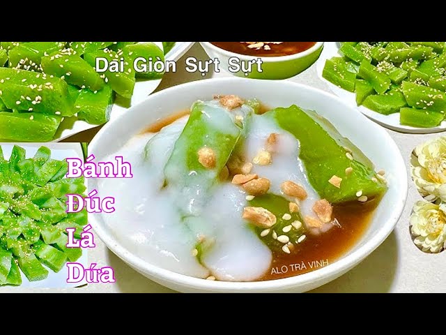 Thèm Bánh Đúc Làm Thử Cách Này Dai Giòn Ngon Mà Không Hề Khó- Pandan layer cake