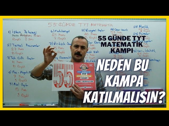 Neden 55 Günde TYT Matematik Kampına Katılmalısın?