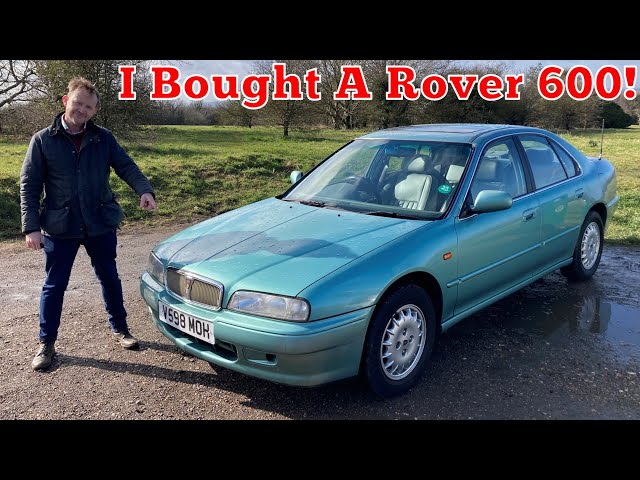 I Bought A Rover 600! Collecting my 1999 623GSi