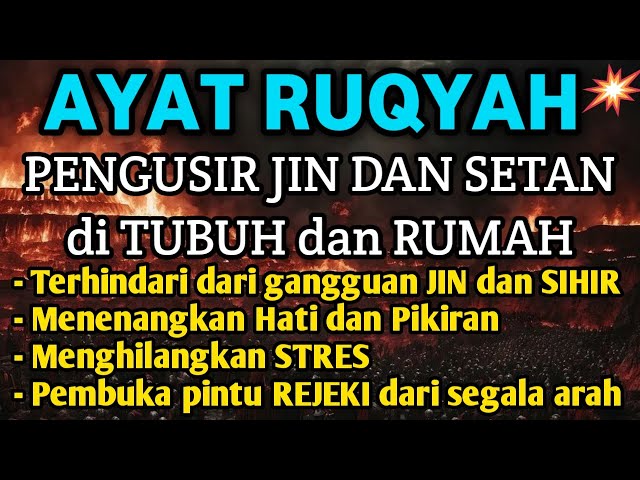 POWERFUL RUQYAH | AYAT RUQYAH PENGUSIR JIN, SIHIR & SETAN DI RUMAH, TUBUH & TEMPAT USAHA | ALAA AQEL