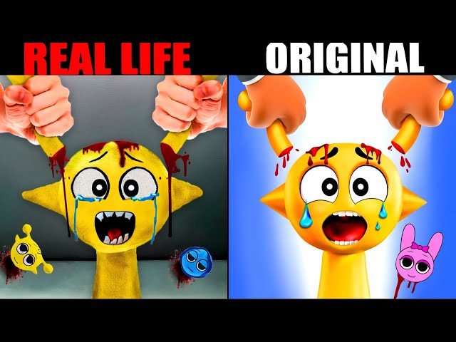 The Best TikTok of Incredibox Sprunki | REAL LIFE vs ORIGINAL