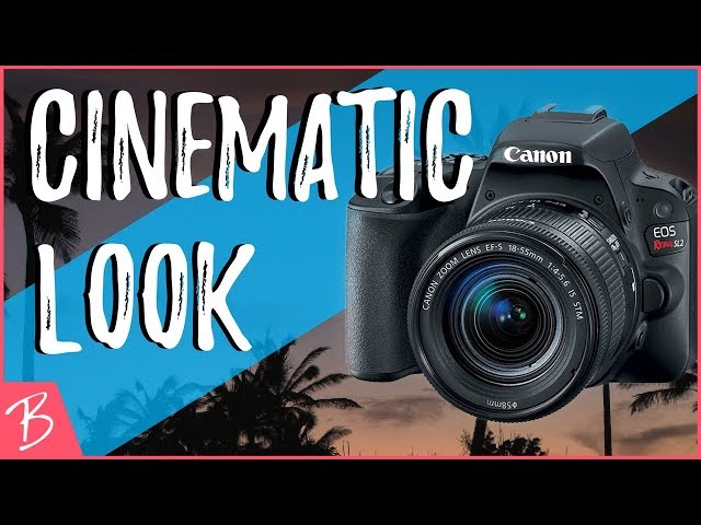 Cinematic Look with Canon 200D - SL2