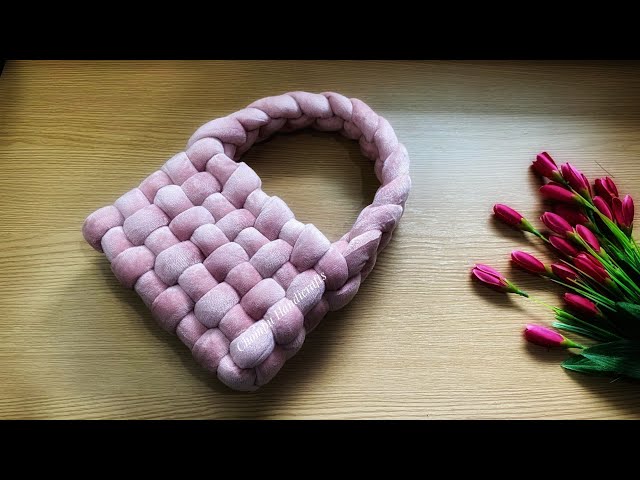 Crochet Giant Yarn Bag Tutorial | Step by Step