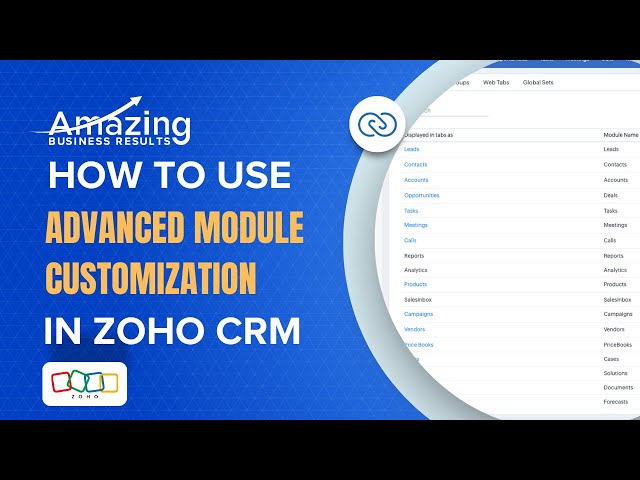 How to Organize, Remove, and Create Modules in Your CRM