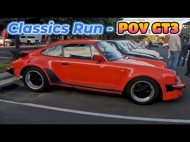 Porsche classics & Boxster POV on GT3 - SOUND ON! 4K