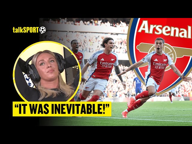 "I'M GUTTED!' 😠 Spurs Fan Abbi Summers REACTS To Arsenal's LATE WINNER Against Leicester! 👀