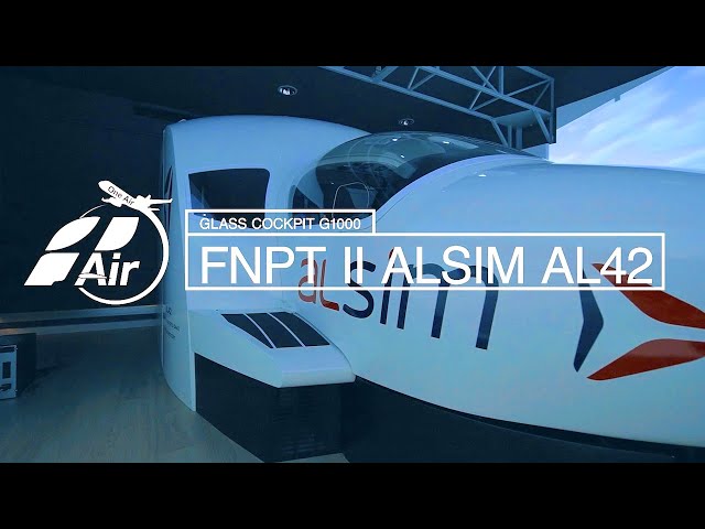 Simulador FNPT II Alsim AL42, réplica de las Diamond DA42 | One Air