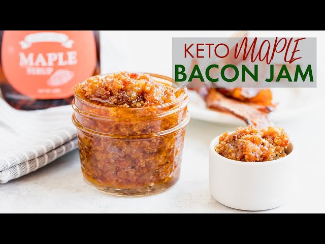 Keto Maple Bacon Jam