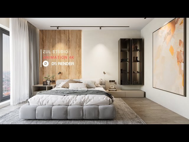 D5 RENDER | Animation 4K | Bedroom 141