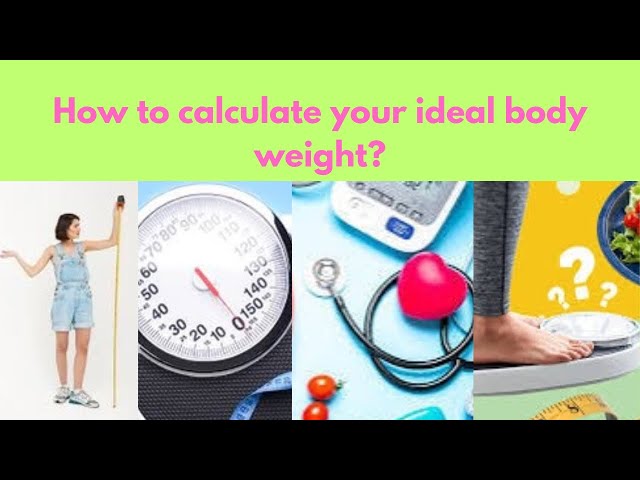 How to calculate your Ideal Body Weight? |IBW |Ainee Waqas