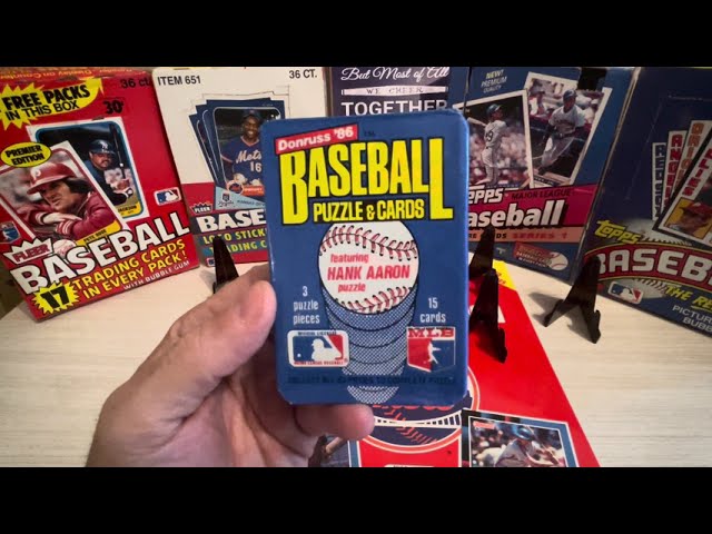 1986 Donruss Baseball Pack