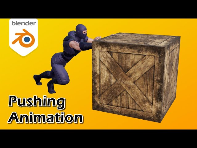 Blender 4.3 Tutorial | Push Animation