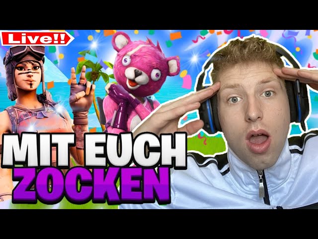 🔴LIVE: MIT EUCH ZOCKEN 😱 SAGT, SKIN CONTEST, VERSTECKEN 🎁 CUSTOM GAMES JETZT LIVE | LETRECX