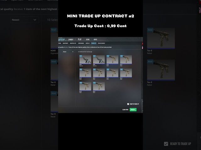 CS2 MINI TRADE UP CONTRACT #2 #cs2