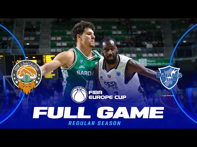 ESSM Le Portel v Banco di Sardegna Sassari | Full Basketball Game | FIBA Europe Cup 2024-25