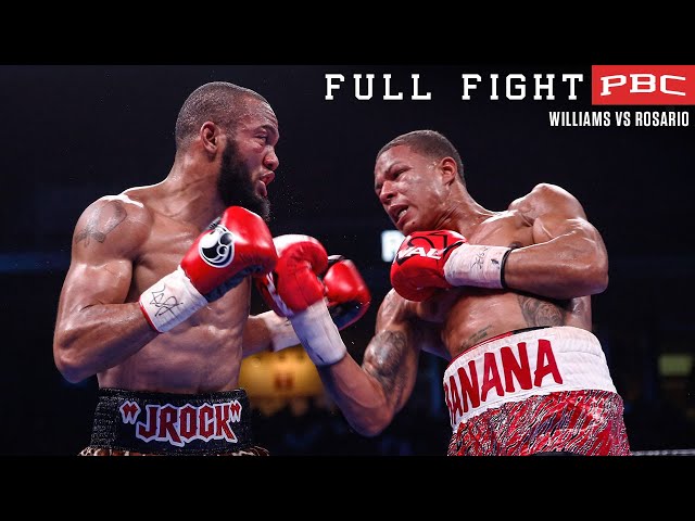 Williams vs Rosario FULL FIGHT: January 18, 2020 | PBC on FS1