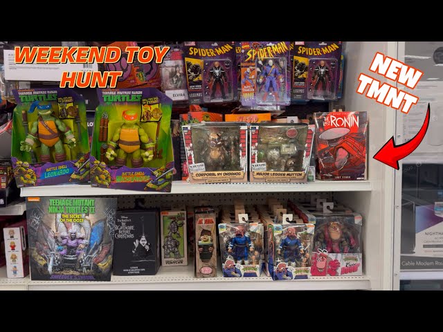 TOY HUNTING FOR NEW TMNT & MARVEL LEGENDS!🔥#actionfigures #tmnt #toyhunting #marvellegends #toyhunt