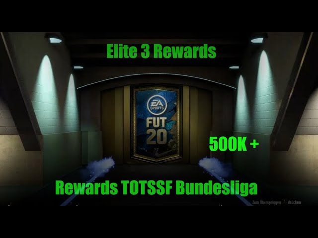 FIFA 20 Fut Champions Rewards TOTSSF Bundesliga Elite 3