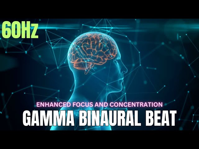 60Hz Gamma Binaural Beats | Enhance Focus, Mental Clarity & Brain Power