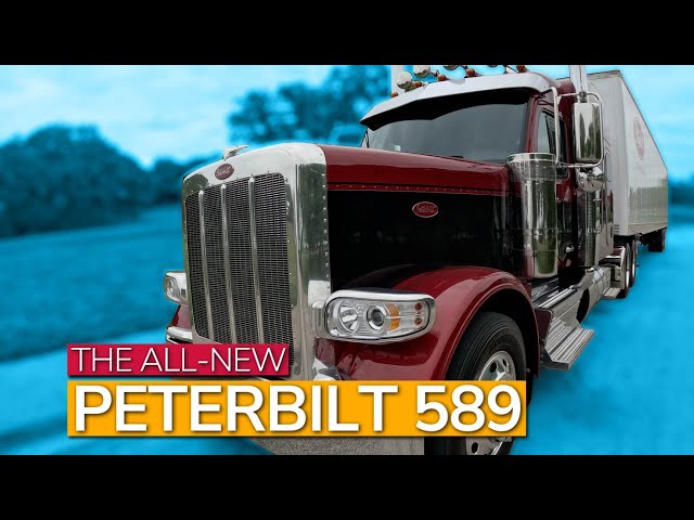 Peterbilt's new model 589; Test drive and walkaround