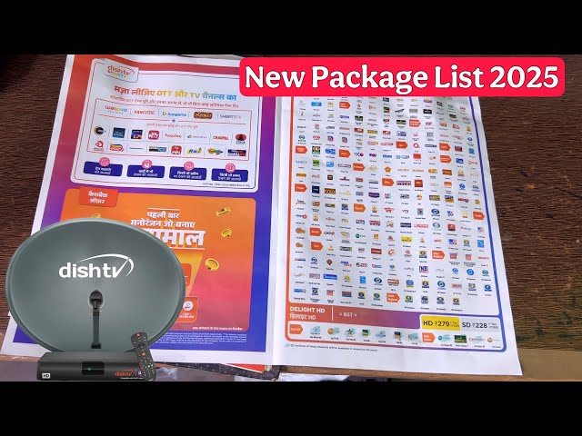 Dish Tv Channel List | Dish Tv Package List | Dish Tv Plans List | Dish Tv Recharge Plans | Dish Tv