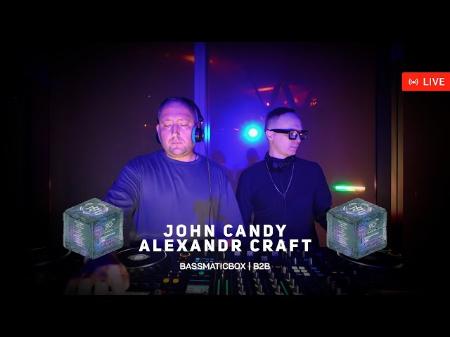 John Candy b2b Alexandr Craft @ Live Bassmatic BOX B2B (Siyanie club) House / Indie Dance | 4k HDR