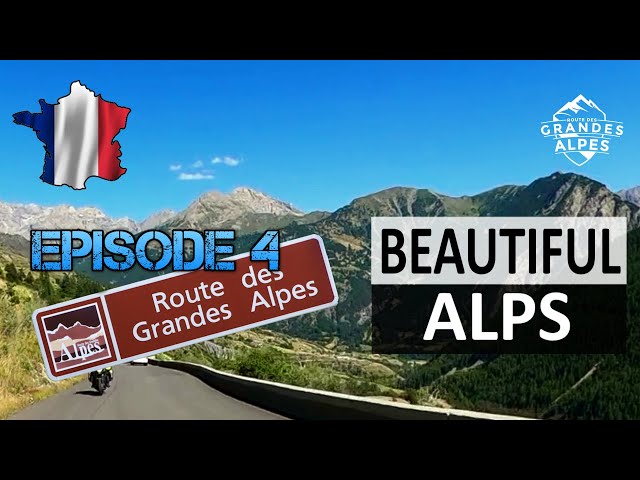 Route des Grandes Alpes - Episode 4 - motorcycle trip to France. EN version