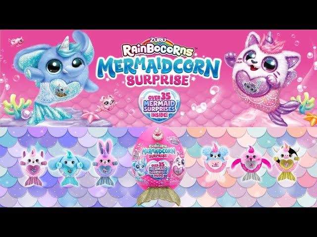 Rainbocorns Mermaidcorn Surprise by Zuru Unboxing & Playthrough