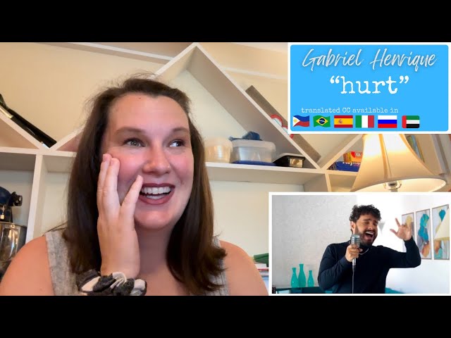 Gabriel Henrique | “Hurt” [Reaction] | FINALLY! A Christina song!!