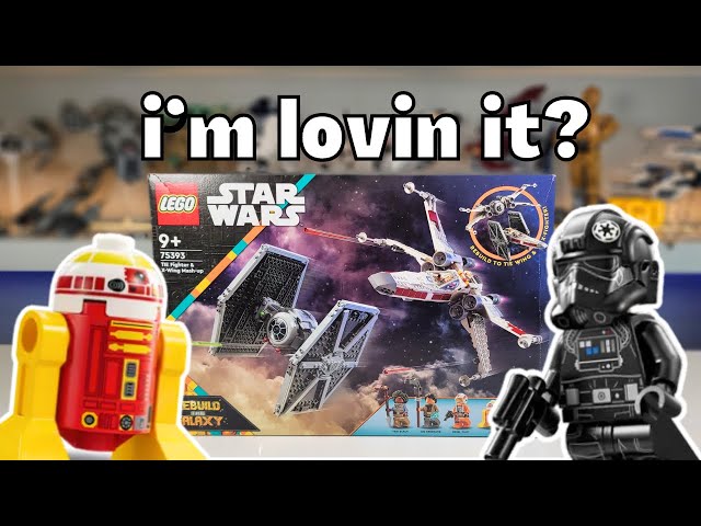 TIE Fighter & X Wing Mash-up: LEGO Star Wars Review