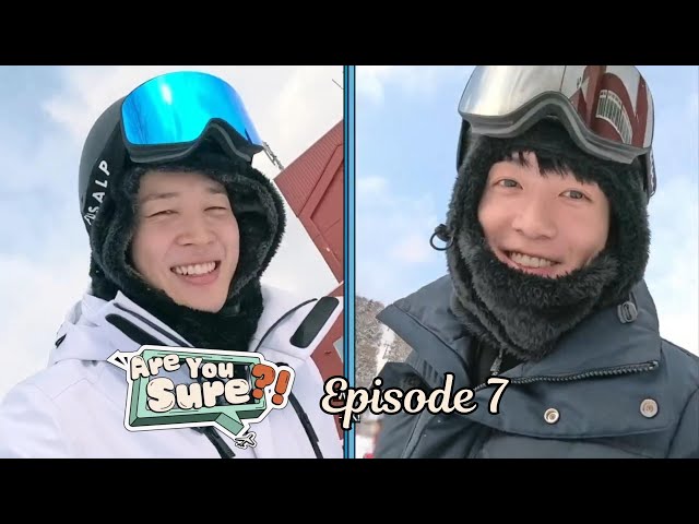 Are you sure ?! Episode 7 | BTS Jimin & Jungkook in Sapporo