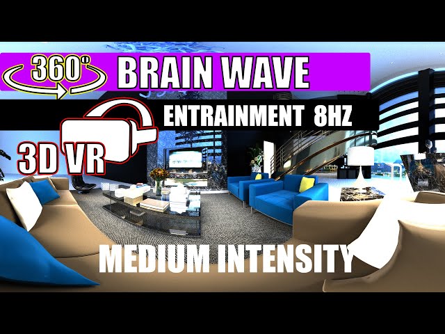 360 3D VR - 8HZ Brain Wave Entrainment Video Song 4  Medium