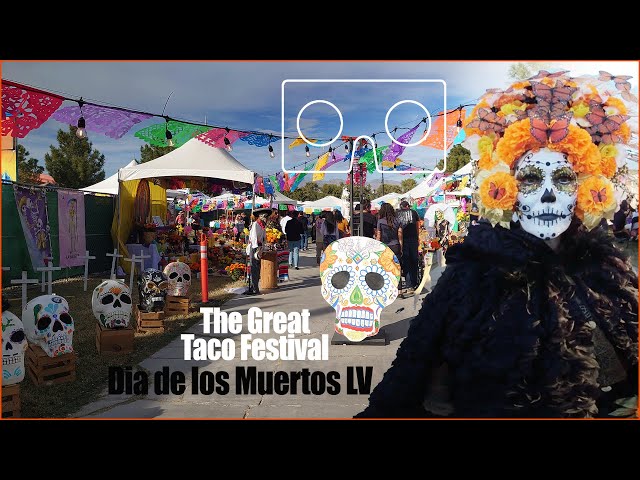 VR 180 3D The Great Taco Festival - Dia de los Muertos Las Vegas 2022