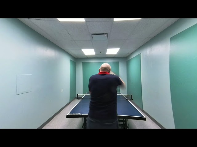 VR180 ping pong game