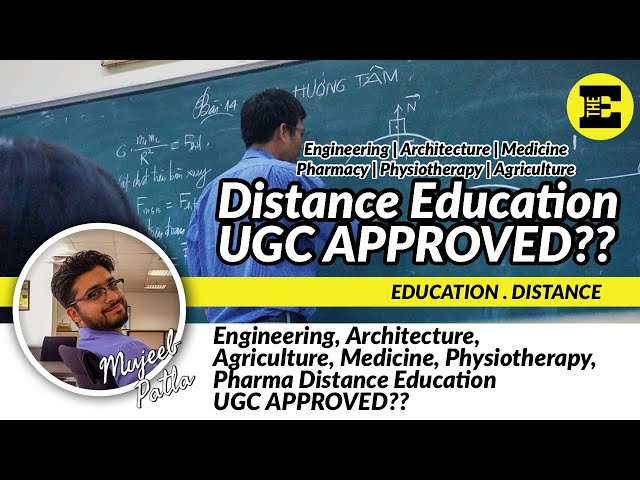 Distance Education UGC APPROVED??